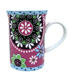 VERA BRADLEY Cupcakes Pink 10 oz Mug Barnes & Noble Multicolor Floral